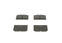 Kit de plaquettes de frein, frein à disque BP619 Bosch