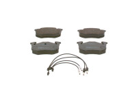 Kit de plaquettes de frein, frein à disque BP683 Bosch