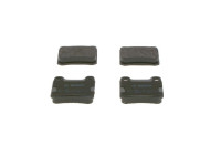 Kit de plaquettes de frein, frein à disque BP697 Bosch