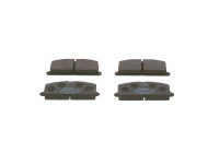 Kit de plaquettes de frein, frein à disque BP733 Bosch