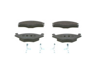 Kit de plaquettes de frein, frein à disque BP737 Bosch