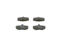 Kit de plaquettes de frein, frein à disque BP756 Bosch