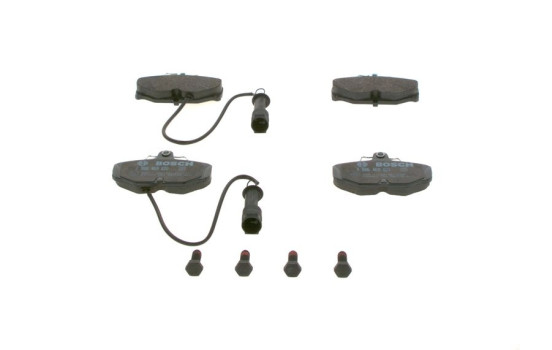 Kit de plaquettes de frein, frein à disque BP757 Bosch