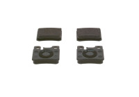 Kit de plaquettes de frein, frein à disque BP764 Bosch
