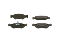 Kit de plaquettes de frein, frein à disque BP789 Bosch