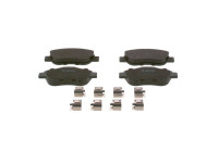 Kit de plaquettes de frein, frein à disque BP927 Bosch