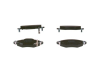 Kit de plaquettes de frein, frein à disque BP929 Bosch