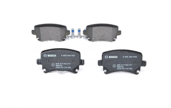 Kit de plaquettes de frein, frein à disque BP937 Bosch, Image 4