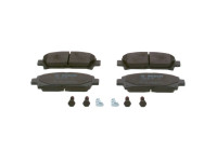 Kit de plaquettes de frein, frein à disque BP940 Bosch