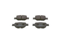 Kit de plaquettes de frein, frein à disque BP946 Bosch