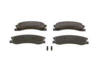 Kit de plaquettes de frein, frein à disque BP961 Bosch