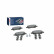 Kit de plaquettes de frein, frein à disque BP975 Bosch, Vignette 9