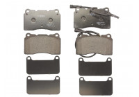 Kit de plaquettes de frein, frein à disque BP977 Bosch