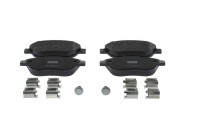 Kit de plaquettes de frein, frein à disque BP984 Bosch