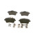 Kit de plaquettes de frein, frein à disque BP995 Bosch