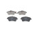 Kit de plaquettes de frein, frein à disque BP995 Bosch, Vignette 5