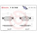 Kit de plaquettes de frein, frein à disque BREMBO XTRA LINE P 06 035X, Vignette 4