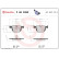 Kit de plaquettes de frein, frein à disque BREMBO XTRA LINE P 06 039X