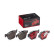Kit de plaquettes de frein, frein à disque BREMBO XTRA LINE P 06 054X, Vignette 2