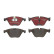 Kit de plaquettes de frein, frein à disque BREMBO XTRA LINE P 06 054X, Vignette 4