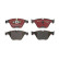 Kit de plaquettes de frein, frein à disque BREMBO XTRA LINE P 06 055X, Vignette 4