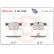Kit de plaquettes de frein, frein à disque BREMBO XTRA LINE P 06 075X