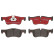 Kit de plaquettes de frein, frein à disque BREMBO XTRA LINE P 06 078X, Vignette 4