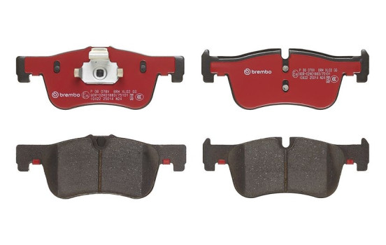 Kit de plaquettes de frein, frein à disque BREMBO XTRA LINE P 06 078X, Image 4
