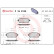 Kit de plaquettes de frein, frein à disque BREMBO XTRA LINE P 16 013X