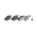 Kit de plaquettes de frein, frein à disque BREMBO XTRA LINE P 23 148X, Vignette 3