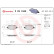 Kit de plaquettes de frein, frein à disque BREMBO XTRA LINE P 23 152X