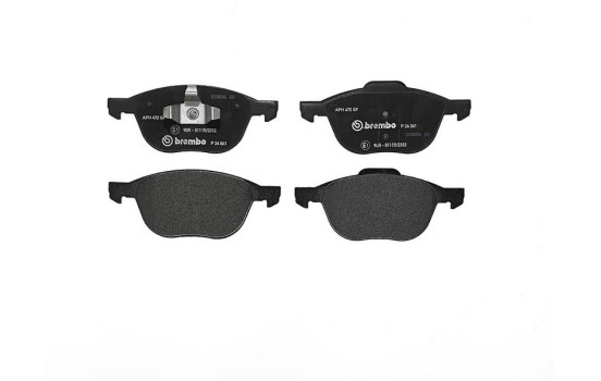 Kit de plaquettes de frein, frein à disque BREMBO XTRA LINE P 24 061X, Image 2