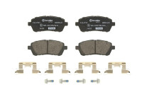 Kit de plaquettes de frein, frein à disque BREMBO XTRA LINE P 24 072X