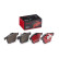 Kit de plaquettes de frein, frein à disque BREMBO XTRA LINE P 24 077X