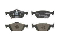 Kit de plaquettes de frein, frein à disque BREMBO XTRA LINE P 28 044X