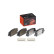 Kit de plaquettes de frein, frein à disque BREMBO XTRA LINE P 30 065X