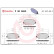 Kit de plaquettes de frein, frein à disque BREMBO XTRA LINE P 30 065X, Vignette 3