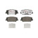 Kit de plaquettes de frein, frein à disque BREMBO XTRA LINE P 30 065X, Vignette 4