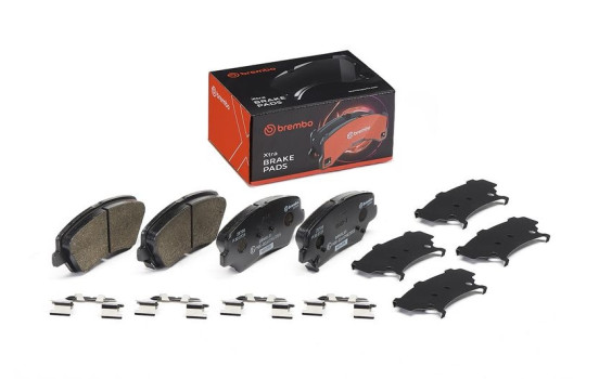 Kit de plaquettes de frein, frein à disque BREMBO XTRA LINE P 30 073X