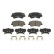 Kit de plaquettes de frein, frein à disque BREMBO XTRA LINE P 30 073X, Vignette 4