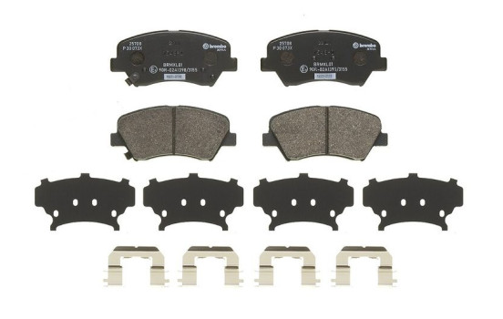 Kit de plaquettes de frein, frein à disque BREMBO XTRA LINE P 30 073X, Image 4