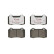 Kit de plaquettes de frein, frein à disque BREMBO XTRA LINE P 36 020X, Vignette 4