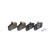 Kit de plaquettes de frein, frein à disque BREMBO XTRA LINE P 41 003X, Vignette 3