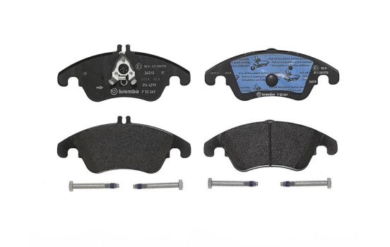 Kit de plaquettes de frein, frein à disque BREMBO XTRA LINE P 50 069X, Image 2