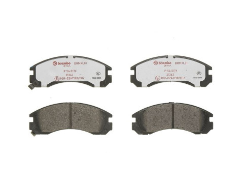 Kit de plaquettes de frein, frein à disque BREMBO XTRA LINE P 54 017X, Image 2