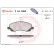 Kit de plaquettes de frein, frein à disque BREMBO XTRA LINE P 54 030X, Vignette 2