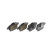 Kit de plaquettes de frein, frein à disque BREMBO XTRA LINE P 59 043X