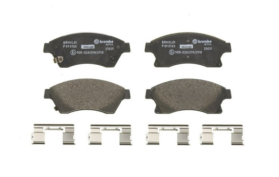 Kit de plaquettes de frein, frein à disque BREMBO XTRA LINE P 59 076X, Image 4