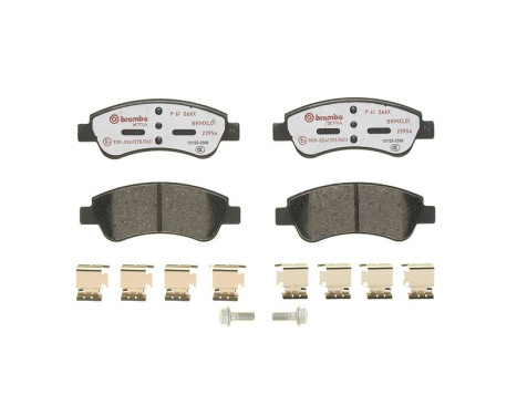 Kit de plaquettes de frein, frein à disque BREMBO XTRA LINE P 61 066X