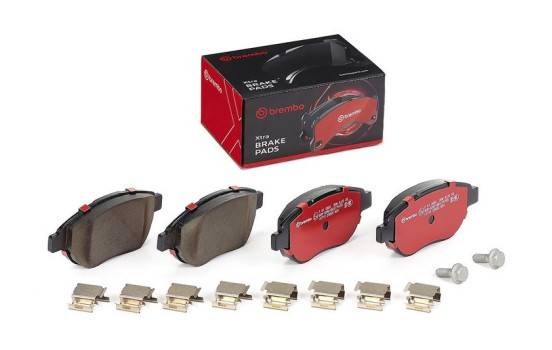 Kit de plaquettes de frein, frein à disque BREMBO XTRA LINE P 61 068X, Image 2